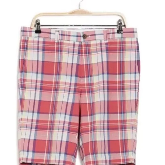 Brooks Brothers Plaid Cotton 10”‎ Shorts Men’s Size 33 (1076) - Picture 3 of 8